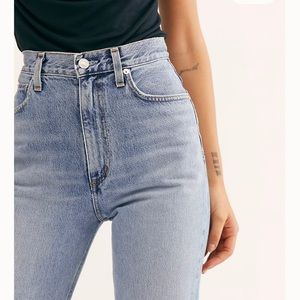 Agolde Hi-Rise Flare Jeans